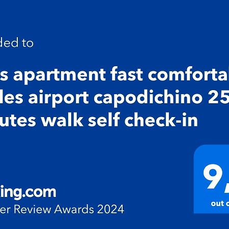 Miris Apartment Fast Comfortable Naples Airport Capodichino 25 Minutes Walk Self Check-In Ngoại thất bức ảnh